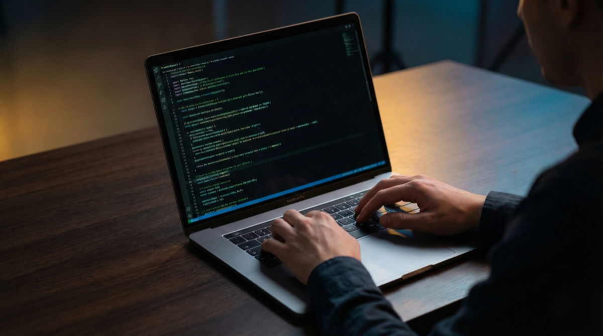 Workspace with Laptop